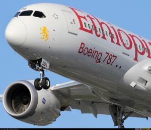 Ethiopian Airline aircraft