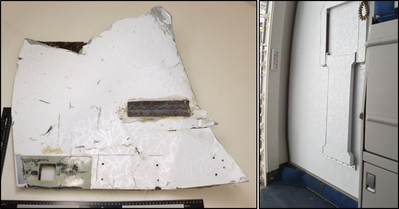 Debris of MH370