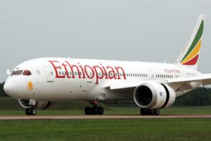Ethiopian aircraft
