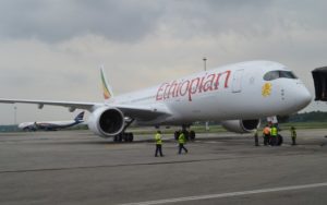 Ethiopian aircraft