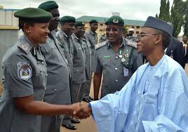 Nigerian Customs Personnel