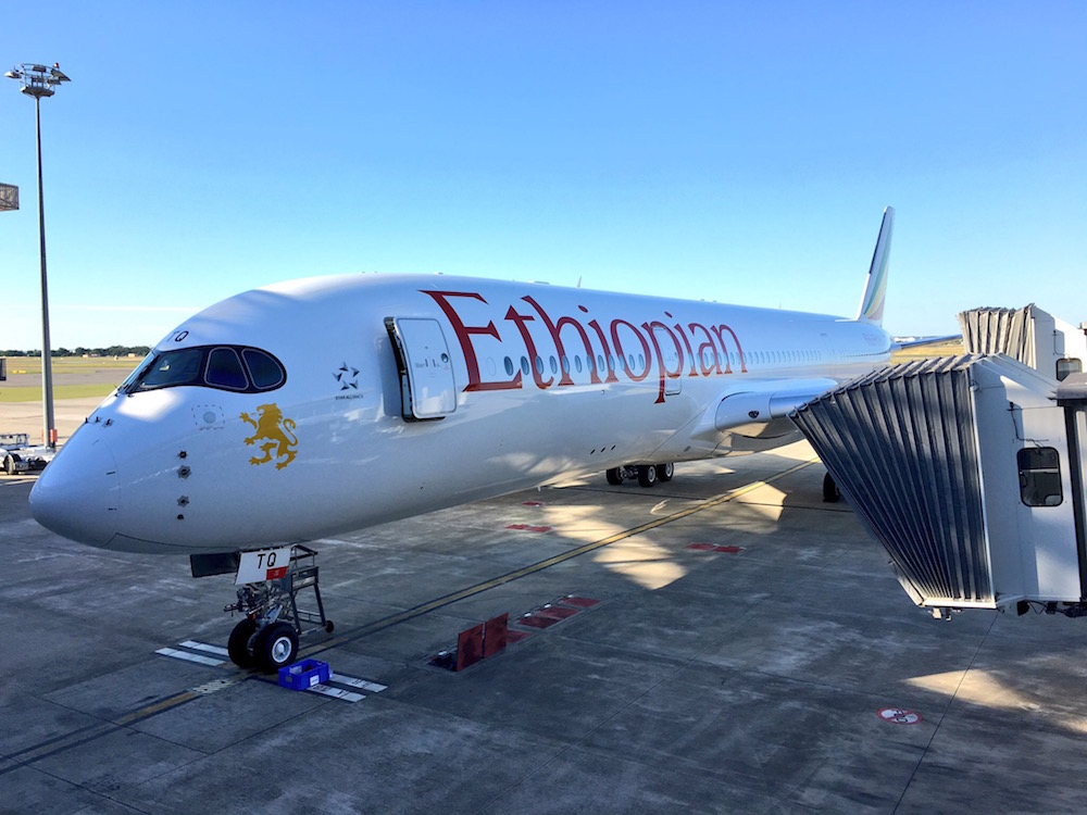 Boeing B787-9 of Ethiopia Airlies