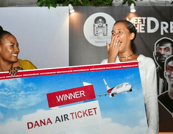 Winner of Dana Air, Raddison Blue Anchorage package excited over her win