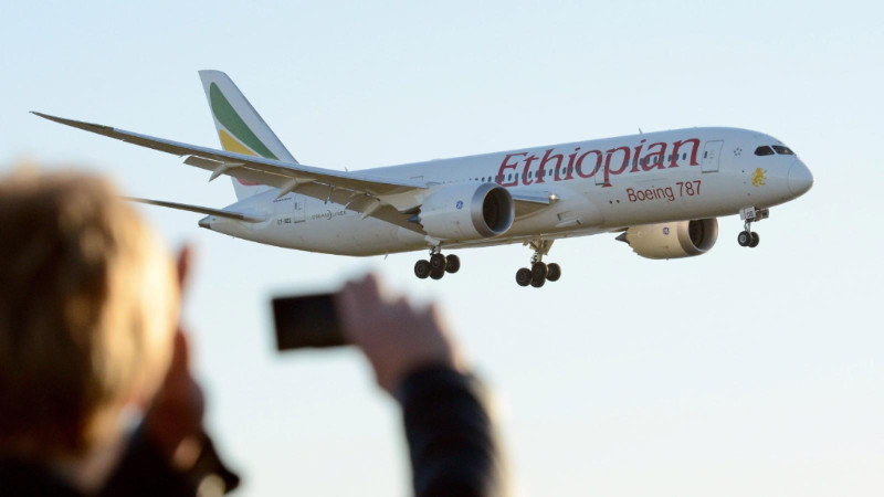 Ethiopia Airlines aircraft