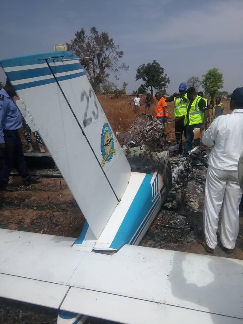 Burnt Tampico aircraft