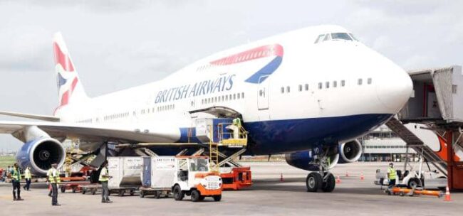 British Airways aircraft