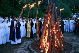 Ethiopian meskel celebration